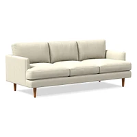 Haven Loft 86in Sofa, Saddle Leather, Nut, Pecan, Trillium