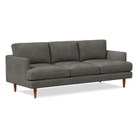 Haven Loft 86in Sofa, Saddle Leather, Nut, Pecan, Trillium