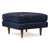 Haven Loft Ottoman, Saddle Leather, Nut, Pecan, Trillium