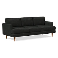 Haven Loft 86in Sofa, Saddle Leather, Nut, Pecan, Trillium
