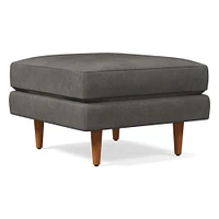 Haven Loft Ottoman, Saddle Leather, Nut, Pecan, Trillium