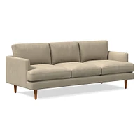 Haven Loft 86in Sofa, Saddle Leather, Nut, Pecan, Trillium