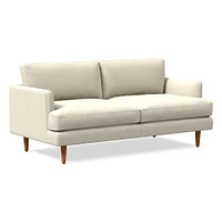 Haven Loft 86in Sofa, Saddle Leather, Nut, Pecan, Trillium