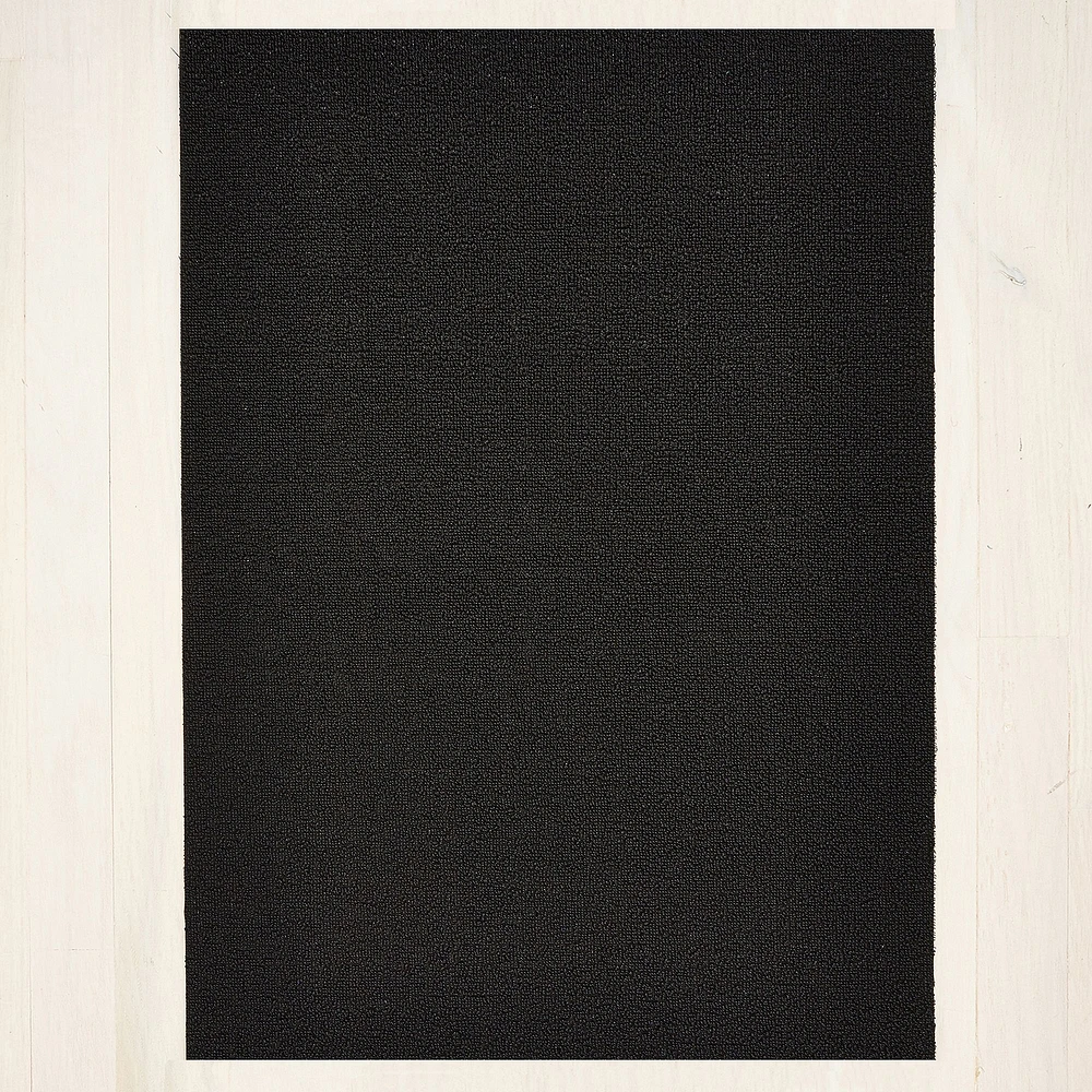 Chilewich Solid Performance Shag Floormat, 1.5'x2.3', Silk