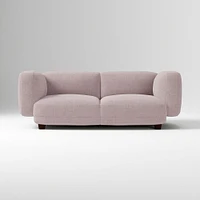 Osborn 82" Sofa, Yarn Dyed Linen Weave, Alabaster, Concealed Support
