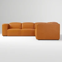 Leo Leather Motion Set 02 Arm Single W WO Corner Poly Saddle Nut Concealed Support
