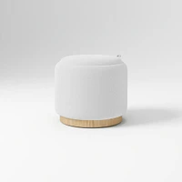 Elora Storage Ottoman Frost Gray Performance Ydlw