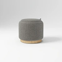 Elora Storage Ottoman Frost Gray Performance Ydlw