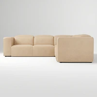 Leo Leather Motion Set 02 Arm Single W WO Corner Poly Saddle Nut Concealed Support