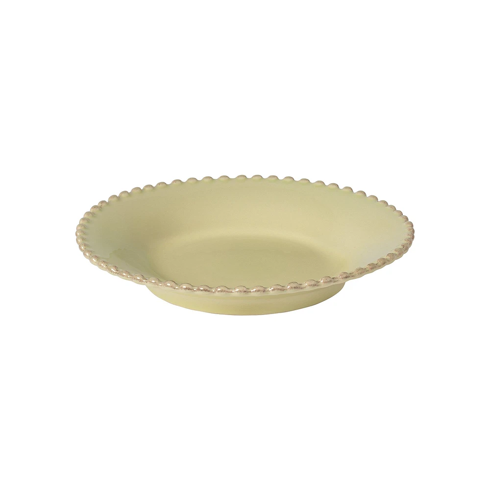 Pearl Pasta Plates, White, Set of 4