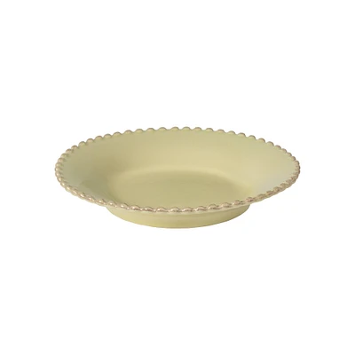 Pearl Pasta Plates, White, Set of 4