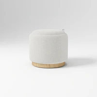 Elora Storage Ottoman Frost Gray Performance Ydlw