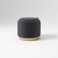 Elora Storage Ottoman Frost Gray Performance Ydlw