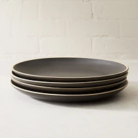 Mill Ceramic Dinner Plates, Natural, Set Of 4