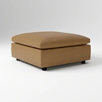 Marin Ottoman, Saddle Leather Nut