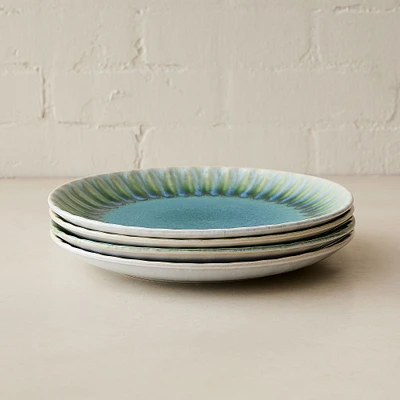 Suvi Dinnerware, Dinner Plate, Green, Set of 4