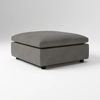 Marin Ottoman, Saddle Leather Nut