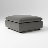Marin Ottoman, Saddle Leather Nut