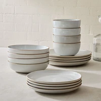 Mill Dinnerware BOM  Natural Set of 16