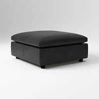 Marin Ottoman, Saddle Leather Nut