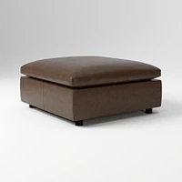 Marin Ottoman, Saddle Leather Nut