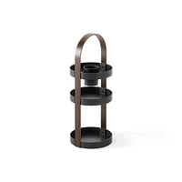 Bellwood Organizer, Black & Walnut