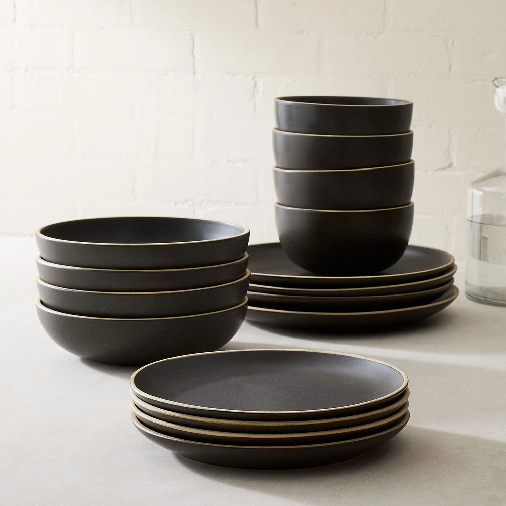 Mill Dinnerware BOM Natural Set of 16