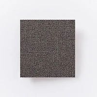 Acadia Outdoor Lounge Chair Cushion, Marled Weave Pearl Gray