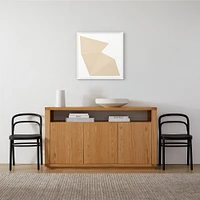 Folded Flash Paper 1, 31.25x31.25, Black, Watercolor
