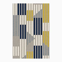 Kista Rug Serged Edge 6x9 Graphic