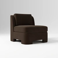 Beaumont Chair, Performance Yarn Dyed Linen Weave Alabaster