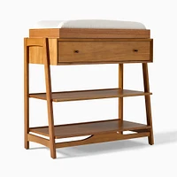 Mid-Century Open Changing Table, Acorn, WE Kids