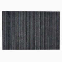 Chilewich Skinny Stripe Performance Shag Mat, 18x28, Birch