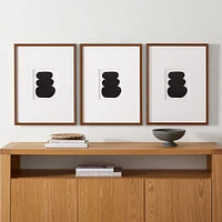 Multi-Mat Wood Gallery Frame, Walnut, 5x7
