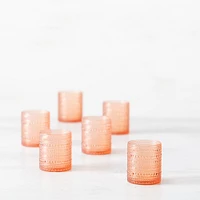 Orbetto Outdoor Drinking Glass, Short, 10.5oz, Clear, Set of 4