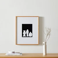 Multi-Mat Wood Gallery Frame, Wheat, 5x7