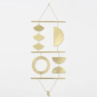 Quadrant Wall Hanging, Black Patina