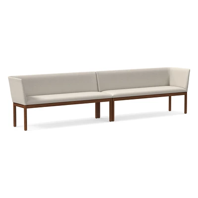 Hargrove Banquette  Left Arm Bench + Right YDLW Alabaster Dune