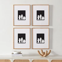 Multi-Mat Wood Gallery Frame, Wheat, 5x7