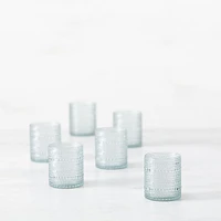 Orbetto Outdoor Drinking Glass, Short, 10.5oz, Clear, Set of 4