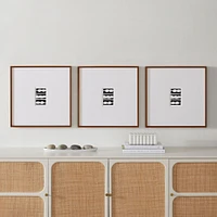 Multi-Mat Wood Gallery Frame, Walnut, 5x7
