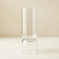 Foundations Glass Votive And Tealight Holders, Holder, Clear, Glass, 4 Inch Height