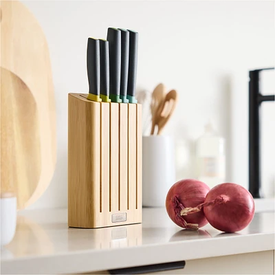 Joseph and Elevate 5 Piece Knife Set, Bamboo