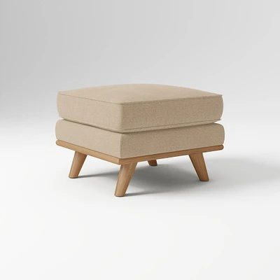 Zander Ottoman DWN MT Twill Camel Almond