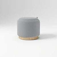 Elora Storage Ottoman Frost Gray Performance Ydlw
