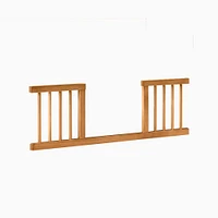 Mid Century 4:1 Crib Toddler Bed Conversion Kit, Blonde