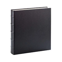 Ring Clear Pocket Album, Pebble Grain Leather, Saddle, Medium