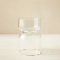 Foundations Glass Votive And Tealight Holders, Holder, Clear, Glass, 4 Inch Height