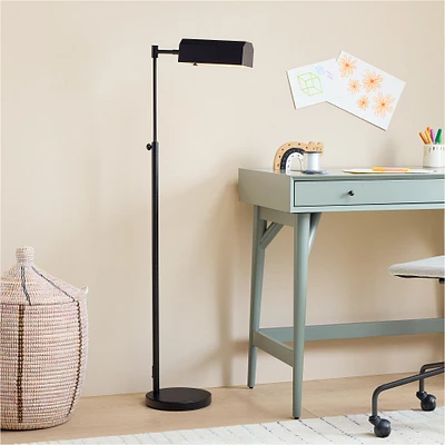 Task Floor Lamp, Black