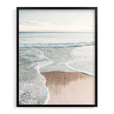 riptide by Kamala Nahas, White Wood Frame, Full Bleed, 16x20